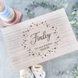 Baby Memory Keepsake Box Star Wreath - thumbnail 4