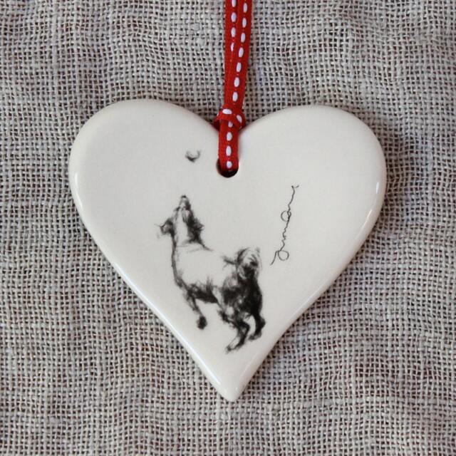 Jack Russell Christmas Ornament - Terrier Dog Keepsake Xmas Tree Decoration & Stocking Filler Gift - image 1