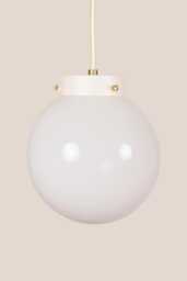 Albina Vintage Pendant Light Mcm Hanging Handcrafted Glass Lamp Retro Ceiling Fixture Yugoslavia Gold Brass - thumbnail 1