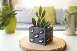 Fullmetal Alchemist Inspired Planter - Selim Bradley Pride Anime Pot 3D Printed Homunculus Plant Fma Fan Gift Unique Decor - thumbnail 1