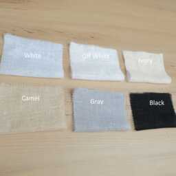 Extra Wide Linen Sheer Curtains. Custom Made Rod Pocket, Grommet, Hook & Ring Options For Curtain Ceiling Track - thumbnail 3