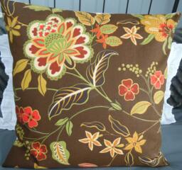 Floral.pillows.fall Slipcovers.home Decor Pillows.greens.reds.gold.browns.black.toss Pillows.throw Pillows.indoor/Patio - thumbnail 1