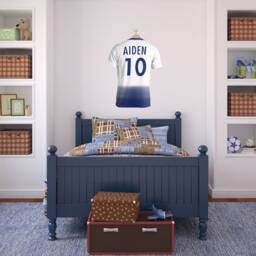 Personalised Football Wall Art, Soccer, Transfer, PVC Decal, 3D, Sticker - thumbnail 2