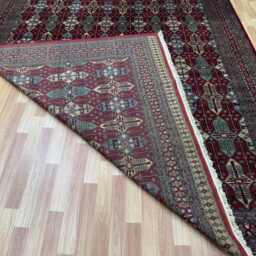 8x10 Rosewood Color Bokhara Rug - 2.50x3.00 Kids Room Luxury Area Turkish Fine Quality Afghan - thumbnail 4