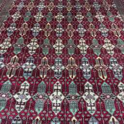 8x10 Rosewood Color Bokhara Rug - 2.50x3.00 Kids Room Luxury Area Turkish Fine Quality Afghan - thumbnail 3