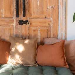 Cushion For Bench, Custom Bench Cushion, Window Cushion, Seat, French Floor Pillow - thumbnail 3
