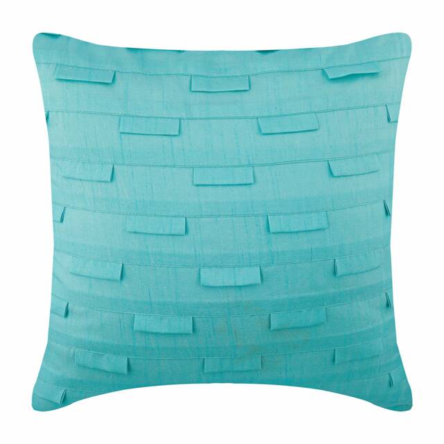 "Decorative Pintucks, Textured Couch Throw 16""x16" - image 1
