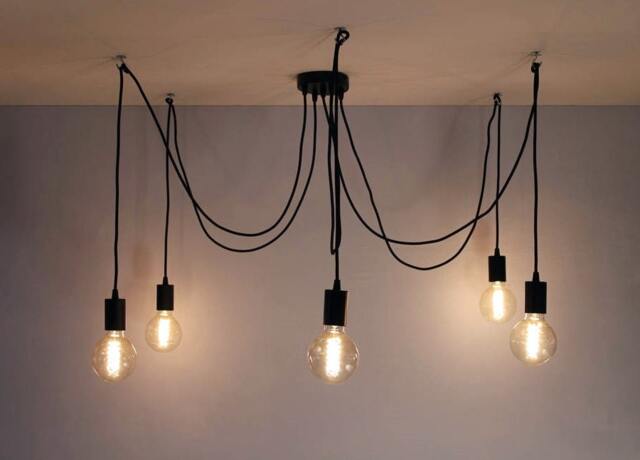 Multi Pendant Light Octopus Chandelier 3-5 Hanging Lights Industrial Lighting Spider Pendant Lighting Chandelier - image 1