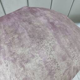 Shimmer Tum Lilac - Heather Mauve Cushion Cover Abstract Gold Painted Design New Home Luxury Designer Handmade Pillow - thumbnail 4