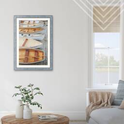 Lime Washed Colour Picture Frames - Custom Made To Order Any Frame Size - thumbnail 3
