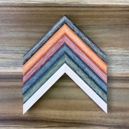 Lime Washed Colour Picture Frames - Custom Made To Order Any Frame Size - thumbnail 1