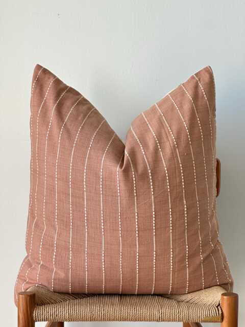 Neutral Natural Color & Fiber Pillow Cover - image 1
