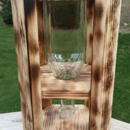Wine Bottle Bird Feeder - thumbnail 4