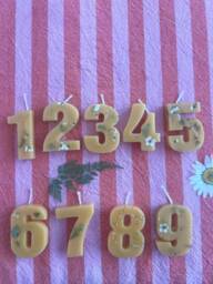 100% Beeswax Birthday Number Or Letter Candle - thumbnail 1