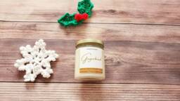 Gingerbread - Cookie Scented Candle Soy Wax Home Decor Hand Poured Holiday Themed Christmas - thumbnail 1