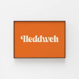 Heddwch Print, Welsh Themed Wall Art, Perfect Gift For A Loved One Who Appreciates The Culture, Travel Gallery Peace Poster - thumbnail 3