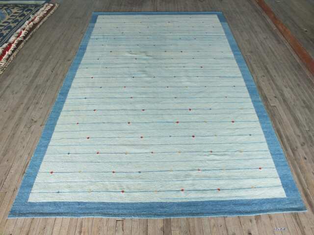 Rug 7x10 Approx., Blue Rug, Kilim Rug, Turkish Kilim Rug, New Rug, Large Area Rug, Flatweave Rugs, Kilims - image 1