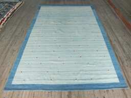 Rug 7x10 Approx., Blue Rug, Kilim Rug, Turkish Kilim Rug, New Rug, Large Area Rug, Flatweave Rugs, Kilims - thumbnail 1