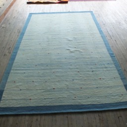 Rug 7x10 Approx., Blue Rug, Kilim Rug, Turkish Kilim Rug, New Rug, Large Area Rug, Flatweave Rugs, Kilims - thumbnail 3