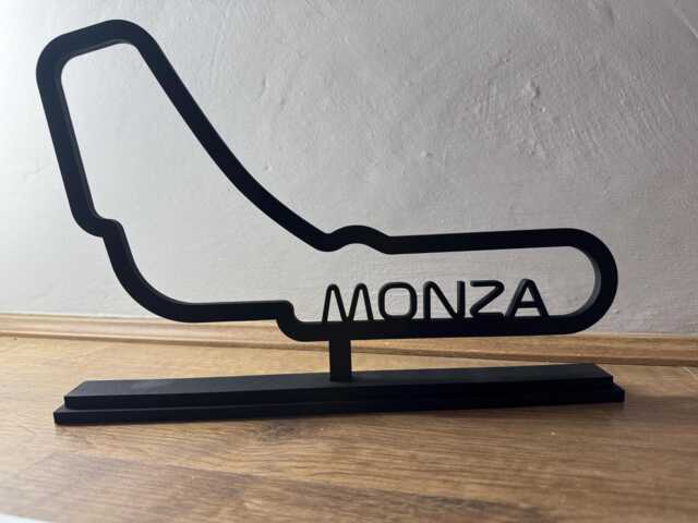 Monza Circuit Free Standing Wall Art - Add Speed & Style To Your Home D??cor - image 1
