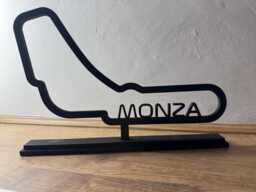 Monza Circuit Free Standing Wall Art - Add Speed & Style To Your Home D??cor - thumbnail 1