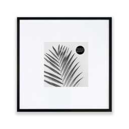 "Matte Black Wooden Photo Frame 18x18"" For 8x8" - thumbnail 1