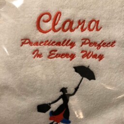 Mary Poppins Bath Towel/ Spoon Full Of Sugar/Supercalifragilisticexpialidocious Bath Towel - thumbnail 3