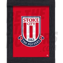stoke City Fc Crest Poster - Officially Licensed Product A4/A3 + Framed Option - thumbnail 2