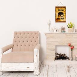 Hakuna Matata, Lion King's Inspired Canvas Print - Nursery Wall Art Decor - thumbnail 3