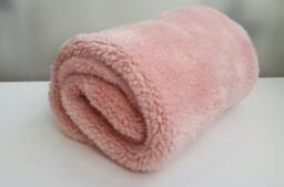 Knitted Baby Blanket-Personalized Blanket-Baby Blanket-Knit Blanket-Crochet Blanket-Pink Blanket