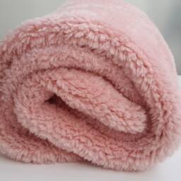 Knitted Baby Blanket-Personalized Blanket-Baby Blanket-Knit Blanket-Crochet Blanket-Pink Blanket - thumbnail 2