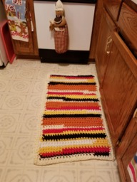 Brite Striped Throw Rug - thumbnail 1
