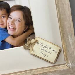 Personalised Mother Son Scrabble Gift Frame - Mum's Birthday Mother's Day Gift From Son For Home Decor Photo - thumbnail 2
