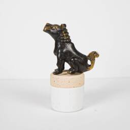 Tiger Myth Bronze Figurine, 3.8 - thumbnail 3