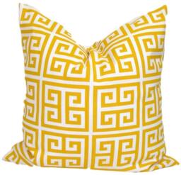 Outdoor Orange Pillow Covers, Outdoor Yellow Cover, Cover - thumbnail 2