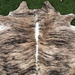 Special Cowhide Rugs 120cm X - For Bedroom Brown White Black Natural Hair On Hides Leather Area Rug - thumbnail 4