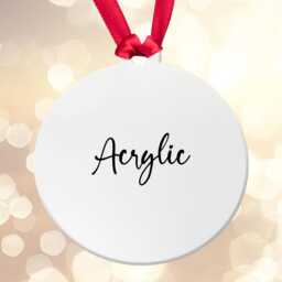 Personalised Gonk Family Christmas Bauble Acrylic - 2 Children Names + Surname - thumbnail 3