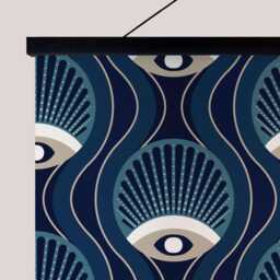 Vintage Evil Eye Tapestry - Wall Hanging Unique Art - thumbnail 3