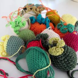 Christmas Gift Vegetables & Fruits Stuffed With Aromatic Lavender Leaves Home Decoration - thumbnail 2