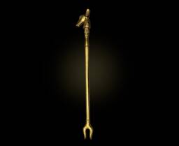 Sceptre Staff, Head Of Anubis Waz Sceptre. Ancient Egyptian Waz-Scpetre - thumbnail 1