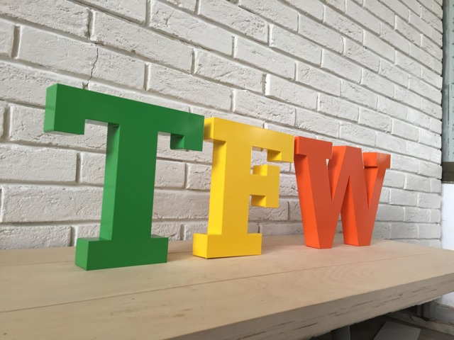Thick Metal Letters For Wall Or Standing. Big Metal Letter. Sign Decor Sign. 3D - image 1