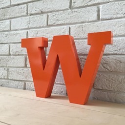 Thick Metal Letters For Wall Or Standing. Big Metal Letter. Sign Decor Sign. 3D - thumbnail 2