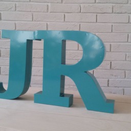 Thick Metal Letters For Wall Or Standing. Big Metal Letter. Sign Decor Sign. 3D - thumbnail 3