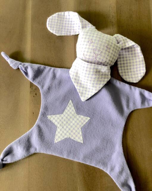 Baby Blanket/Cuddle Cloth/Lovie/Thumb Sucking Blanket - image 1