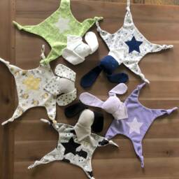 Baby Blanket/Cuddle Cloth/Lovie/Thumb Sucking Blanket - thumbnail 2