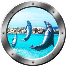 Scenic Landscape Wallpaper, Fake Window Decal, Wall Mural Art Beach Room Decor - Vwaq Sp26 - thumbnail 2