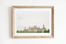 Chambord Castle Print Loire Valley Photography, France Wall Art - thumbnail 1