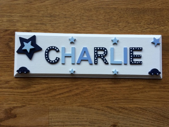 Personalised Children's Bedroom Nursery Wooden Name Door Wall Sign Plaque. Nursery Room Decor.gift.name Bedroom - image 1