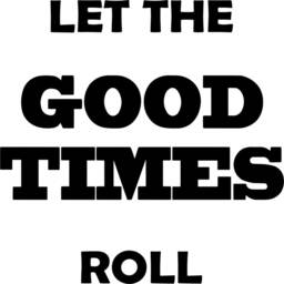 Vwaq Let The Good Times Roll Wall Decal - Positivity Stickers Quotes Decor - thumbnail 3