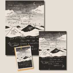 Unfailing Love Psalm 36/Bible Verse Artwork Physical Print - thumbnail 2